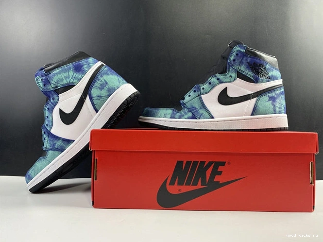 Retro CD0461- 3613 RelaxedFit Tie Dye Jordan1 1027